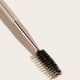 thumbnail image 5 of Fiudx Juego de Brochas de Maquillaje, Brocha Doble para Cejas y Pestañas, Diseño Dorado Champán, Pelo Sintético No Irritante, Fácil Control y Aplicación, Rutina de Maquillaje Diaria, Ideal para Todos, 5 of 6