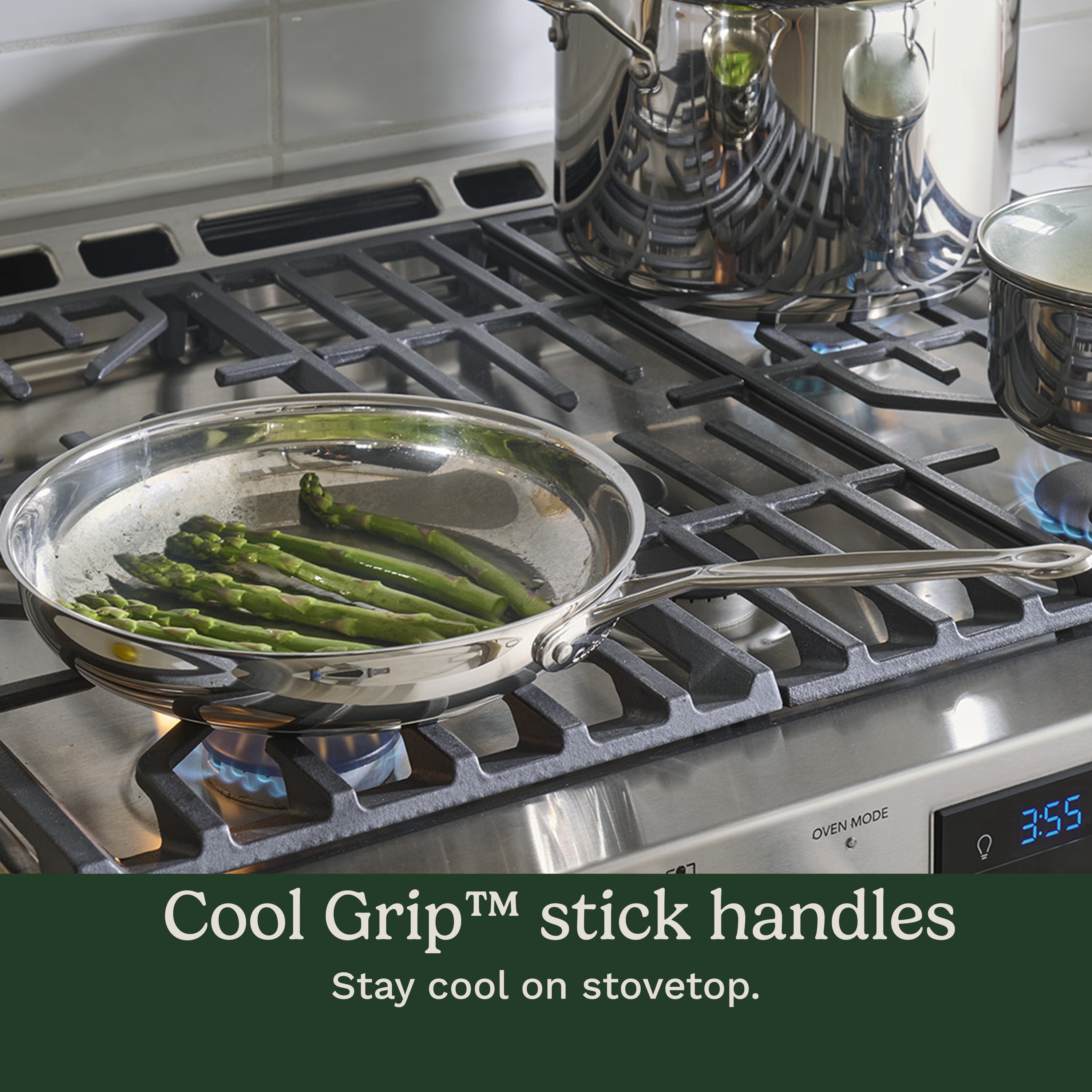 Cuisinart Chef's Classic Stainless Cookware 11 Piece Set, 77-11G