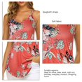 thumbnail image 4 of Blusa de mujer con escote en V y tirantes dobles, blusa suelta sin mangas para fiestas y ropa informal, elegante para el verano, 4 of 5