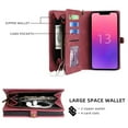 thumbnail image 3 of CNKOO Phone Leather Case Wallet Compatible with  Series 2 in 1 Wallet Protective Flip Cover with Detachable Magnetic Wallet with Lanyard, 3 of 6