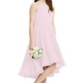 thumbnail image 2 of Sleeveless Halter Backless Kids Girls Party Bridesmaid Dress, 2 of 5