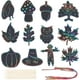 thumbnail image 1 of Juego de 24 piezas de 12 estilos de papel para rascar de arcoíris de otoño y Acción de Gracias, papel mágico negro para rascar, suministros para manualidades, decoración colgante, lápiz de madera, 1 of 7
