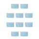 thumbnail image 1 of Billuyoard Bolsa de malla de almacenamiento para refrigerador, organizador de condimentos colgantes de rejillas, estante de congelador hueco, Azul 10piezas Billuyoard CBP162731, 1 of 4