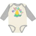 thumbnail image 3 of Inktastic My First Easter- cute chick just hatched Boys or Girls Long Sleeve Baby Bodysuit, 3 of 5