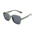 thumbnail image 1 of Gafas de sol para niños con montura redonda y diseño de caja, gafas de sol de moda para niños, bonitas gafas de sol con montura esmerilada para niños y niñas, 1 of 6