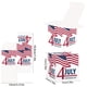 thumbnail image 3 of 12 Pc Flag Party Candy Box Recyclable Thank You Goodie Gift Treat Bags For Veterans Day Memorial Independence Retirement Party, 3 of 6