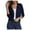 Dark Blue, variant on QIPOPIQ Cardigan Sweater for Women Clearance Women's Casual Basic Sweaters Soft Loose Cardigan Knitted Sweater Cropped Tops