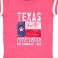 thumbnail image 4 of Inktastic Established December 29, 1845 Texas Flag Boys or Girls Baby Bodysuit, 4 of 5