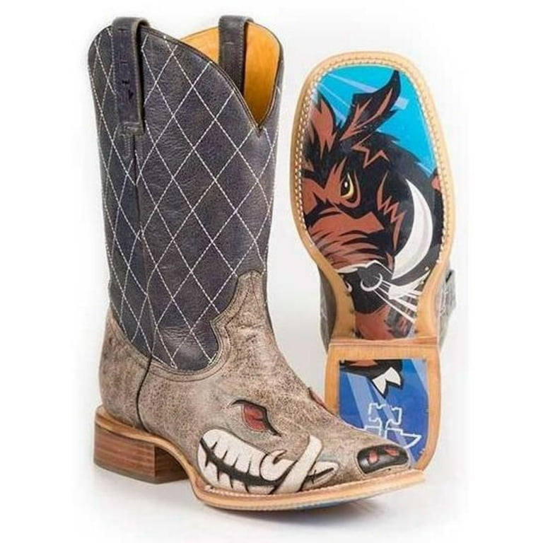 Men s Tin Haul Not Boaring Boots With Rough N Tough Sole Brown