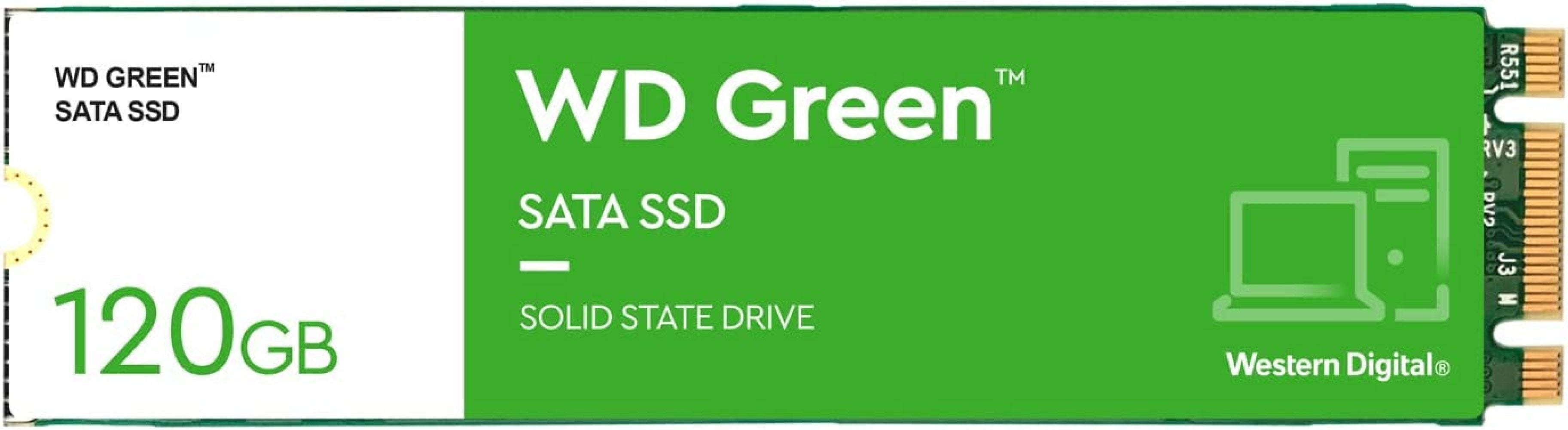 Western Digital WDS120G2G0B WD Green 120 GB Internal Solid State Drive - SATA - M2 2280 - Walmart.com