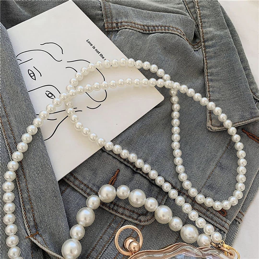 YOUI-GIFTS Women Fashion Seashell Crossbody Shoulder Bag Chain Strap Handbags Acrylic/Synthetic PU leater Evening Clutch Purse
