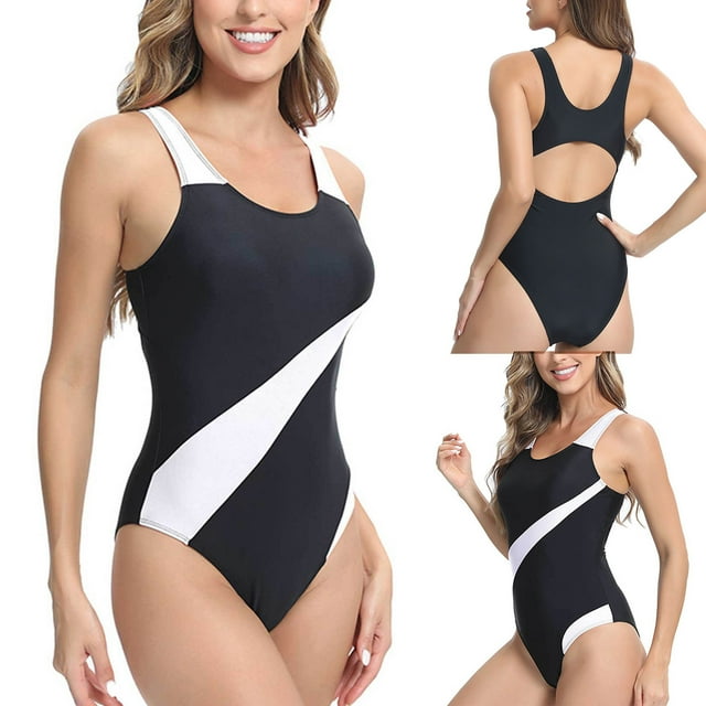 Traje de baño de una pieza para mujer, conjuntos de bikini para mujer, traje de baño sin mangas para buceo, traje de baño de verano para playa y surf para mujer