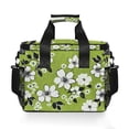 thumbnail image 7 of FORMRS Insulated Cooler Bag 24 Cans Capacity Soft Leakproof Lunch Box with Side Pockets, Retro Floral, 7 of 7