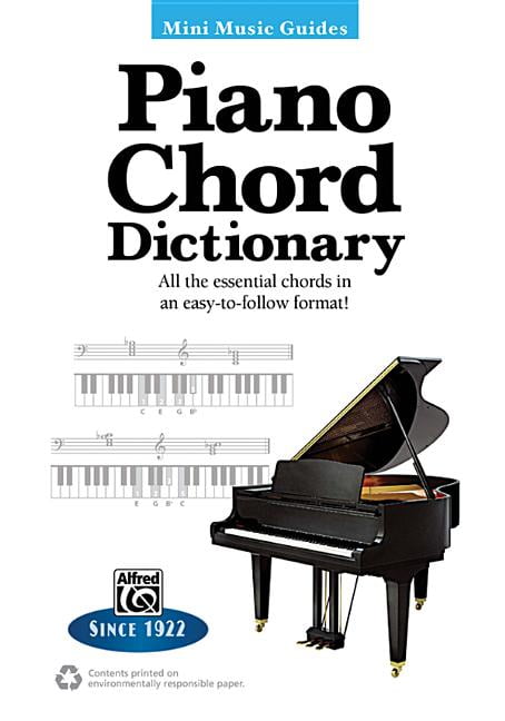 popular chord dictionary for piano