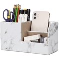thumbnail image 1 of Desk Organizer - Office Pencil Holder Organizer Desktop Desk Accessories Office Supplies Organization Decor (Marble), 1 of 5