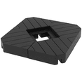thumbnail image 1 of Outsunny Cantilever Umbrella Weights 132 lb. Water or 176 lb. Sand, Black, 1 of 10