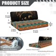 thumbnail image 2 of Pzuqiu Aztec Bear Rv Sofa Seat Covers Camper Cushion Slipcovers Washable Comfortable Stretch Fabric for RV Camper Car Bench Seats, 2 of 7