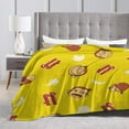 thumbnail image 7 of Curious George Blanket Super Soft Air Conditioning Blankets Hemsworth for Bed Sofa Car, 7 of 7