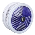 thumbnail image 4 of Ventilador de escritorio USB, ventilador de refrigeración de mesa de escritorio LED ABS, ventilador de viaje de refrigeración silencioso plegable para el hogar, escuela, oficina, dormitorio, 4 of 12