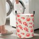 thumbnail image 5 of Fotbe Crab Lobster 1 Cesto de Ropa con Asas, Cesto Impermeable de Gran Capacidad, Bolsa de Lavado para Dormitorio, Cesto de Ropa con Ruedas y Asas-Small, 5 of 6
