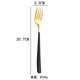 thumbnail image 1 of Tenedor de acero inoxidable WEIHJMXG 6 piezas dorado y negro, 1 of 4
