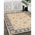 thumbnail image 3 of Ahgly Company Machine Washable Indoor Round Traditional Rosy Pink Area Rugs, 3' Round, 3 of 7