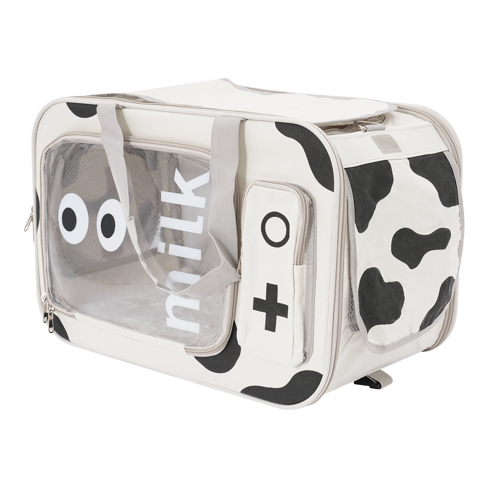Travel Pet Carrier, Pet Bag for Cats, Rectangular Pet Backpack Carrier 48*25*32cm
