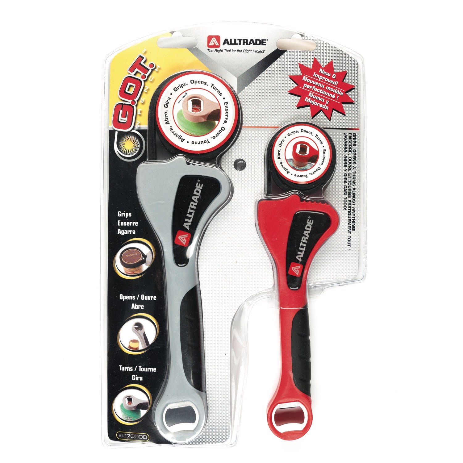 alltrade 070008 2 piece got wrench set (colors may vary)