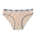 thumbnail image 1 of Gibobby Calzones para mujer sexy Ropa interior breve de bikini de algodón a través de la cintura para mujer(Rosa,CH), 1 of 4