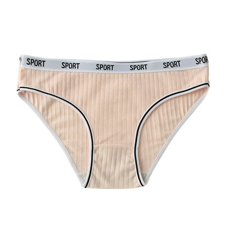 

Womens Letter Panty Pink Perspective Briefs 1-Pack