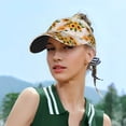 thumbnail image 6 of Xecao Sunflower 5 for Adult Sun Cap offers versatile sun protection with adjustable Velcro for a secure fit., 6 of 8