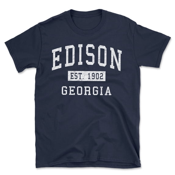 Edison Georgia Classic Established Men's Cotton T-Shirt