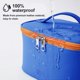 thumbnail image 2 of Makeup Bag Portable Travel Cosmetic Bag for Women, Beauty Zipper Makeup Organizer PU Leather Washable Waterproof, 2 of 4