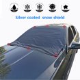 thumbnail image 4 of ziyahi Car Exterior Snow Ice Waterproof Cover Protector Winter Front Window Windshield Sun Shade Windscreen Covers Visors Guard, 4 of 7