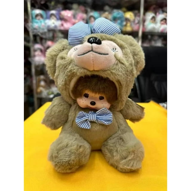Peluche Disney Monchichis de 20 cm, Stitch, Mickey, Totoro, Kiki, Kawaii, Stellalou, Linabell, regalo para niños