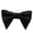 Black, variant on Men Solid Big Wide Bow Neck Tie Wedding Party Groom Suit Tuxedo Shirt Bowtie