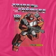 thumbnail image 2 of Transformers Ironhide Women's T Shirt, Hot Pink, Small, 2 of 6