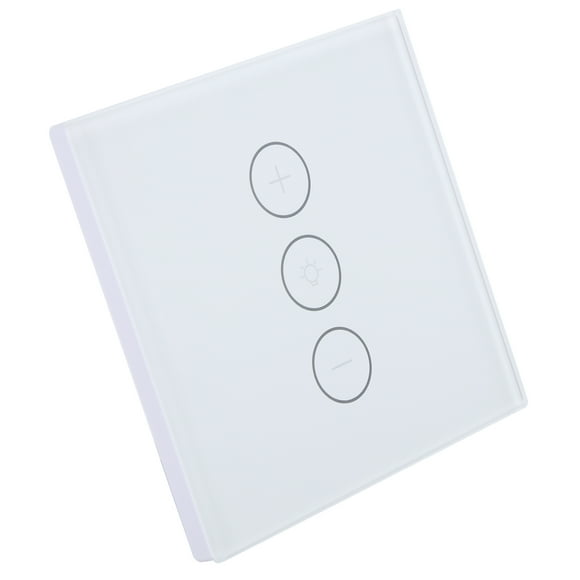 Variateur Intelligent à Commande Tactile, Variateur Intelligent 400 W Luminosité en Continu pour TUYA pour la Maison Blanc,Noir