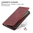 thumbnail image 5 of CaseMe Leather for Samsung Galaxy S23 FE 5G Case, Flip Wallet Leather Case with Card Holder Magnetic Closure Shockproof Kickstand Protective Phone Cases Cover for Samsung Galaxy S23 FE 5G 6.4-inch, 5 of 12