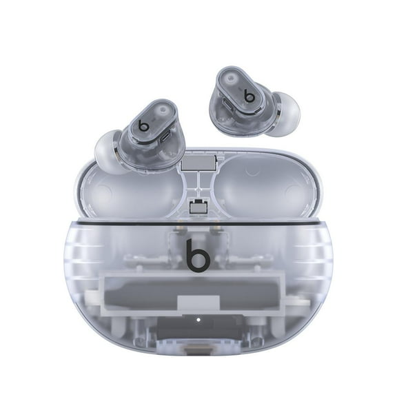 Restored Beats Studio Buds + True Wireless Noise Cancelling Earbuds - Transparent (Refurbished)