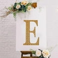 thumbnail image 6 of BalsaCircle 8" Gold Solid Letter E Self-Adhesive Rhinestones Gems Sticker, 6 of 8
