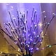 thumbnail image 3 of Lámpara LED de ramas de sauce - 20 bombillas, blanco cálido, alimentada por pilas - IP44 resistente al agua, material del cable - para Navidad, fiestas, hogar y decoración de jardín, 3 of 5