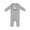 AC-Heather Grey, variant on 1st Birthday Unicorn Baby Romper Coveralls