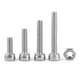 thumbnail image 4 of Juego de tornillos y tuercas de cabeza hueca hexagonal de acero inoxidable SS304, 480 piezas, M2, M3, M4, 4 of 15