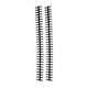 thumbnail image 5 of 10 piezas de espiral de encuadernación de hojas sueltas, 30 agujeros, resistente al desgaste, de plástico PP, peine de encuadernación de 10 mm para oficina de estudiantes, color negro, 5 of 12