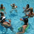thumbnail image 3 of Open Box TRC Lazy Bunz Foam Saddle Swimming Pool Lounger Float, Navy Blue, 3 of 10