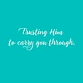 thumbnail image 3 of DaySpring Religious Encouragement Card (Trusting God to Carry You Through), 3 of 7