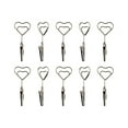 thumbnail image 5 of Photo Hanging Display Clip, Hanging Photo Clip Crafts Artworks, Creative Photo Holder Metal Picture Clip for Office Kids Bedroom Home Party Heart, 5 of 7