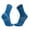 Dark Blue, variant on Mgmyaa Above Ankle Athletic Socks Lightweight Nylon Spandex in Solid with Active Fit Moisture Wicking for Men for Cycling Outdoor All Season
