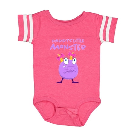 

Inktastic Daddy s Little Monster Gift Baby Girl Bodysuit